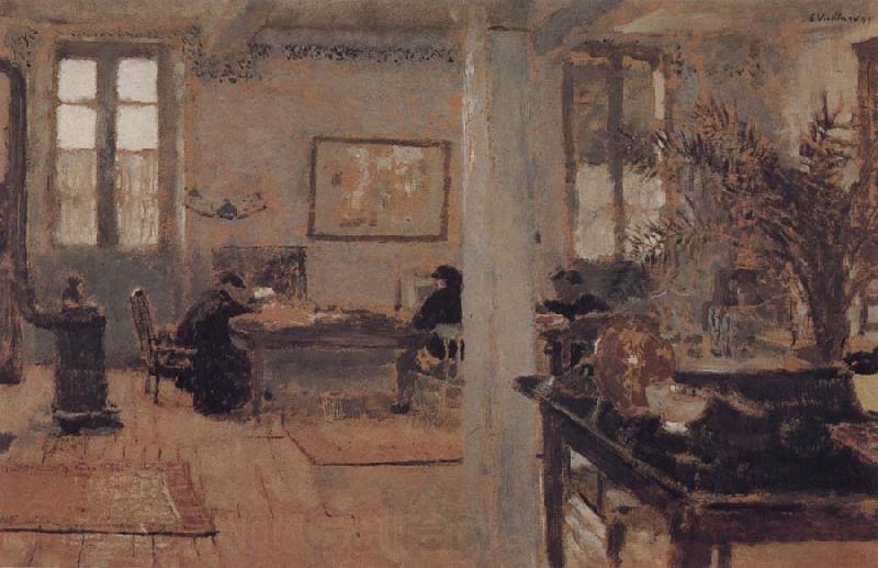 Edouard Vuillard In a room Norge oil painting art